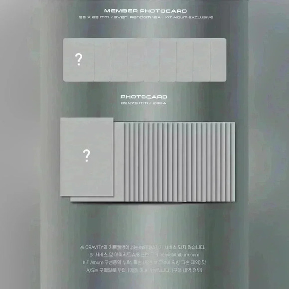 K-POP CHRISTMAS GIFT TEEN CRAVITY PRT 1 THE AWAKENING COLLECTOR NIP - Picture 3 of 13